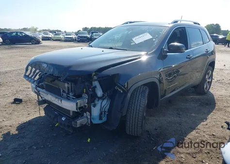 2019 Jeep Cherokee Limited Fwd из США, поврежденный, VIN 1C4PJLDB9KD266654